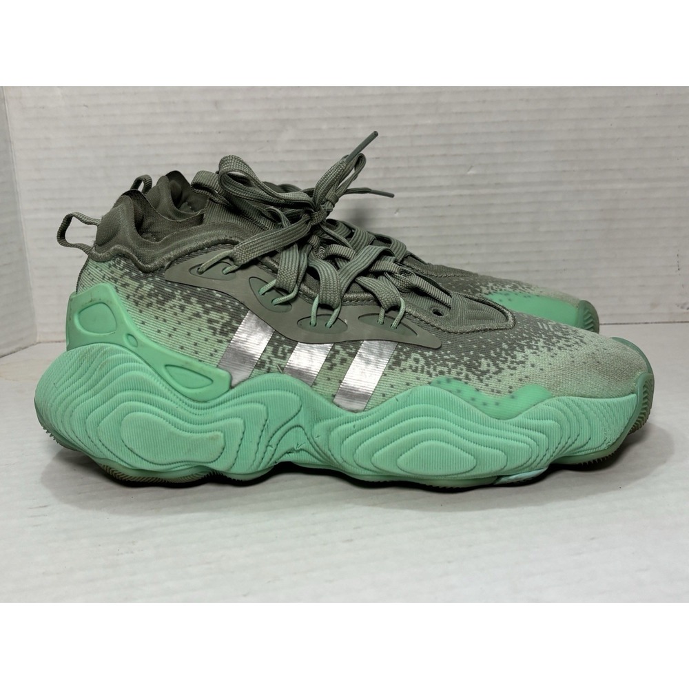 Adidas Trae Young 3 Jade Green Basketball Shoes Mens 9 Sneakers